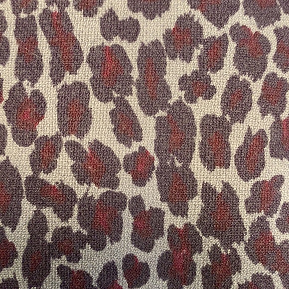 Talbots Leopard Print Pencil Skirt Sz 2 - Picture 9 of 10